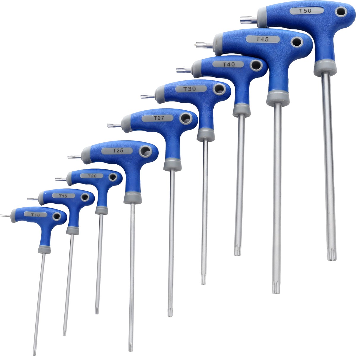 9-osaline kepidemega TORX-vtmete komplekt KD10247 (VD10)