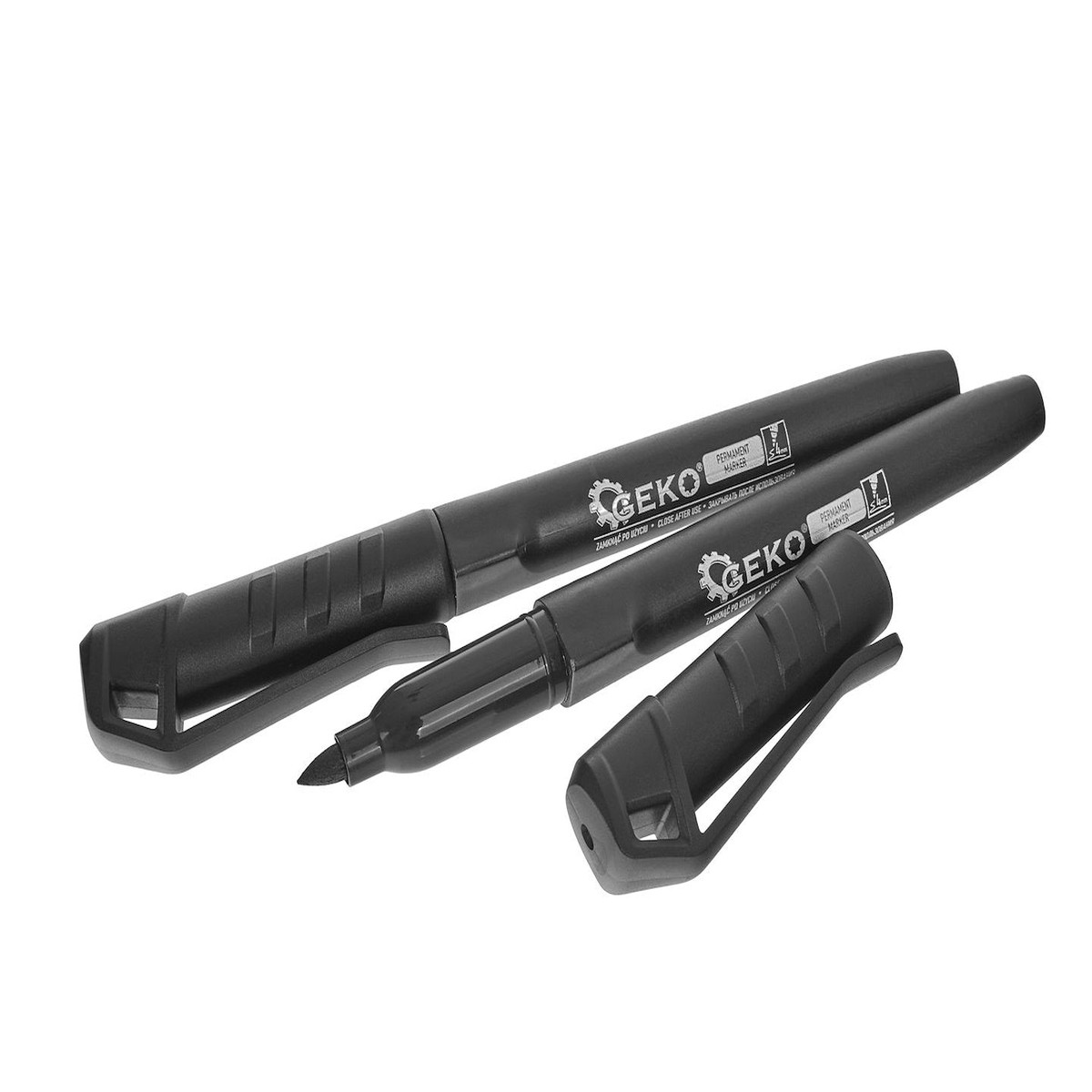 2 tk Black psimarkeri komplekt