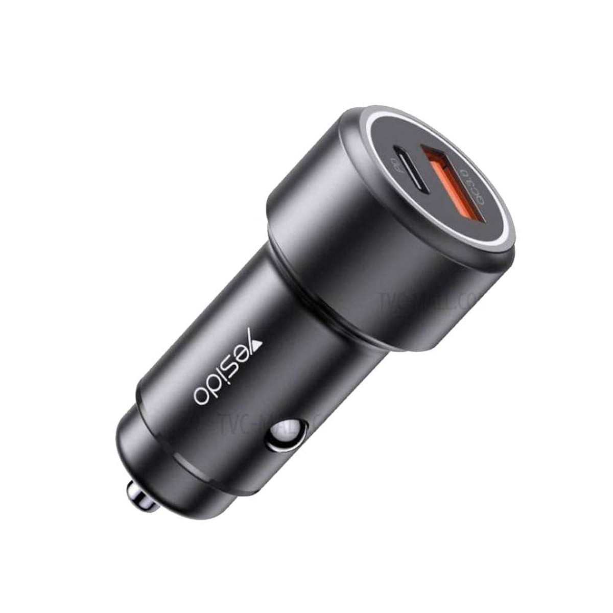 Yesido Y42 42W Dual USB & USB-C Fast-Charging Car Charger