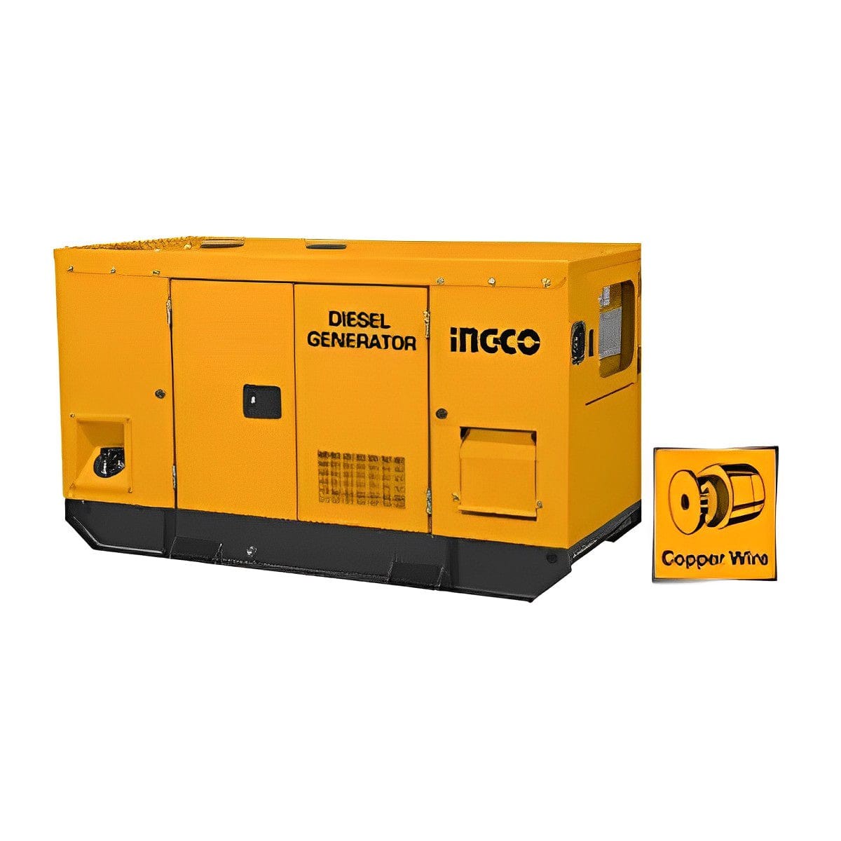 Ingco 15.0 kW Silent Diesel Generator - GSE150K1-1