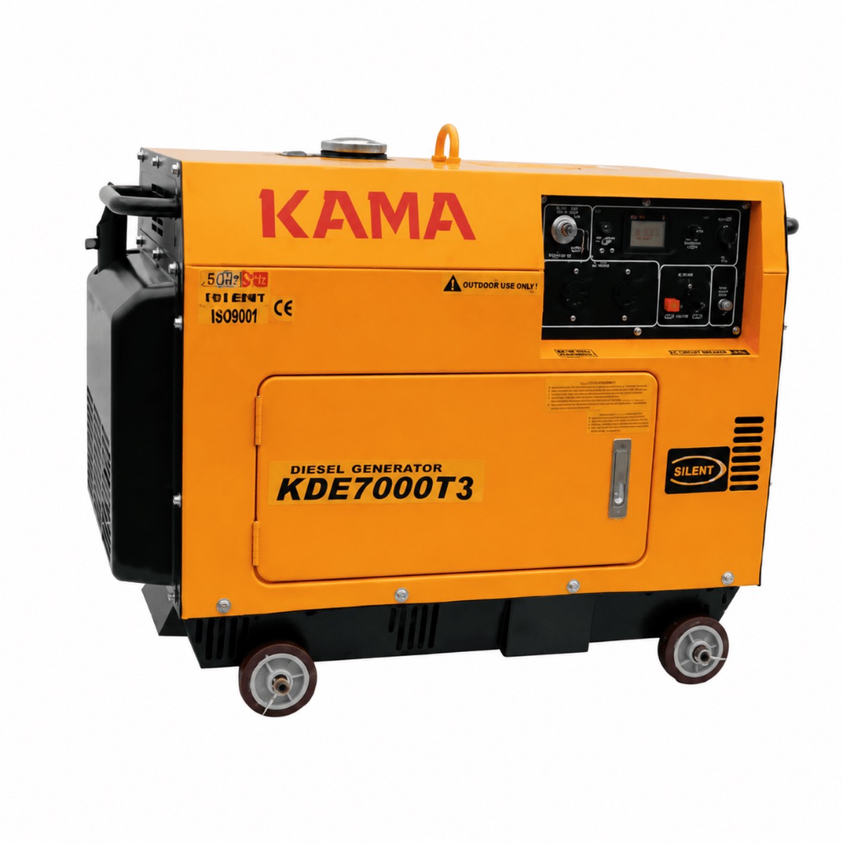 Kama 5.0 KVA Three Phase Diesel Generator with Digital Board KDE7000T3