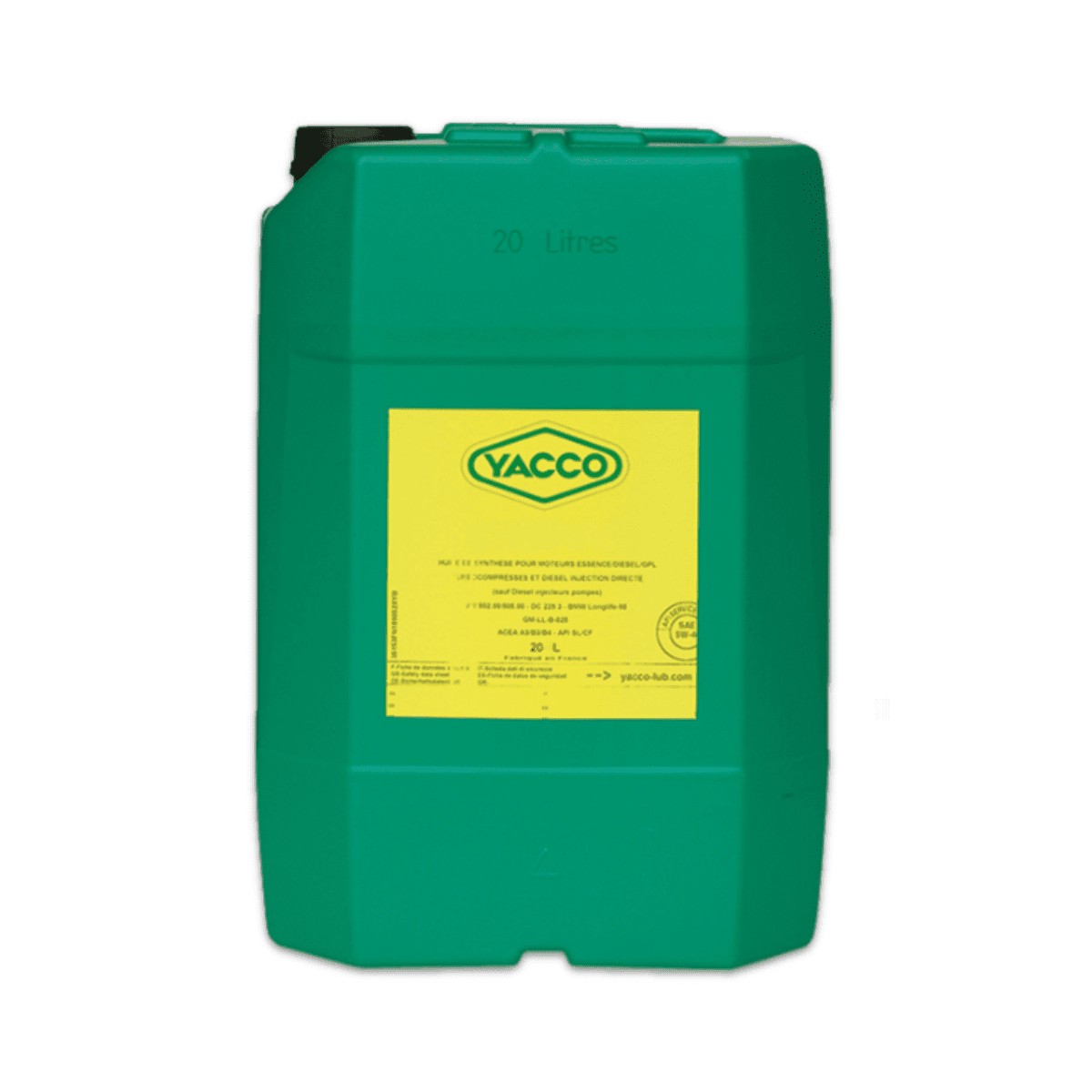 Yacco BVX 600 AE 75W-90 Synthetic Manual Transmission Oil 20L