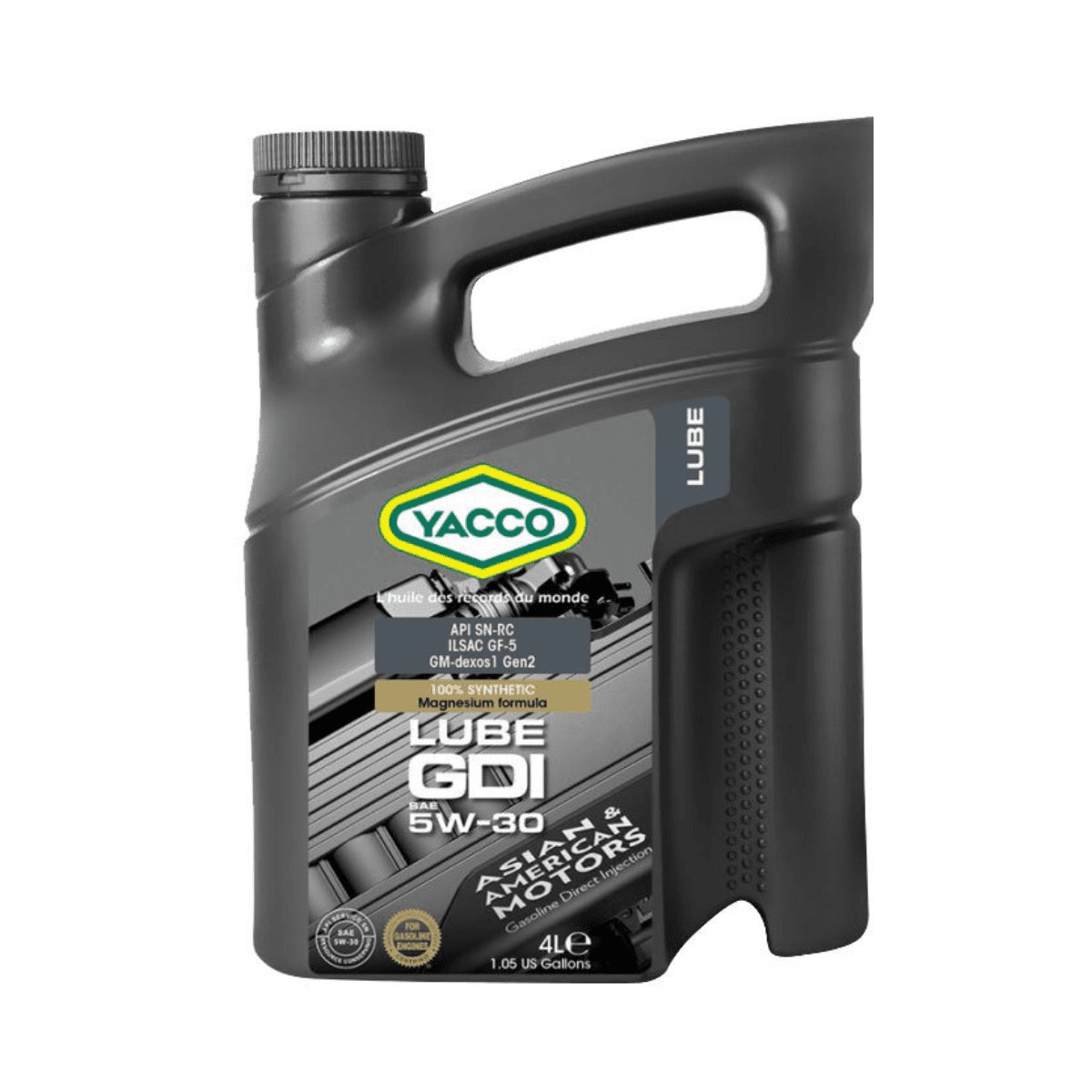 Yacco Lube GDI 5W-20 Full Synthetic Engine Oil