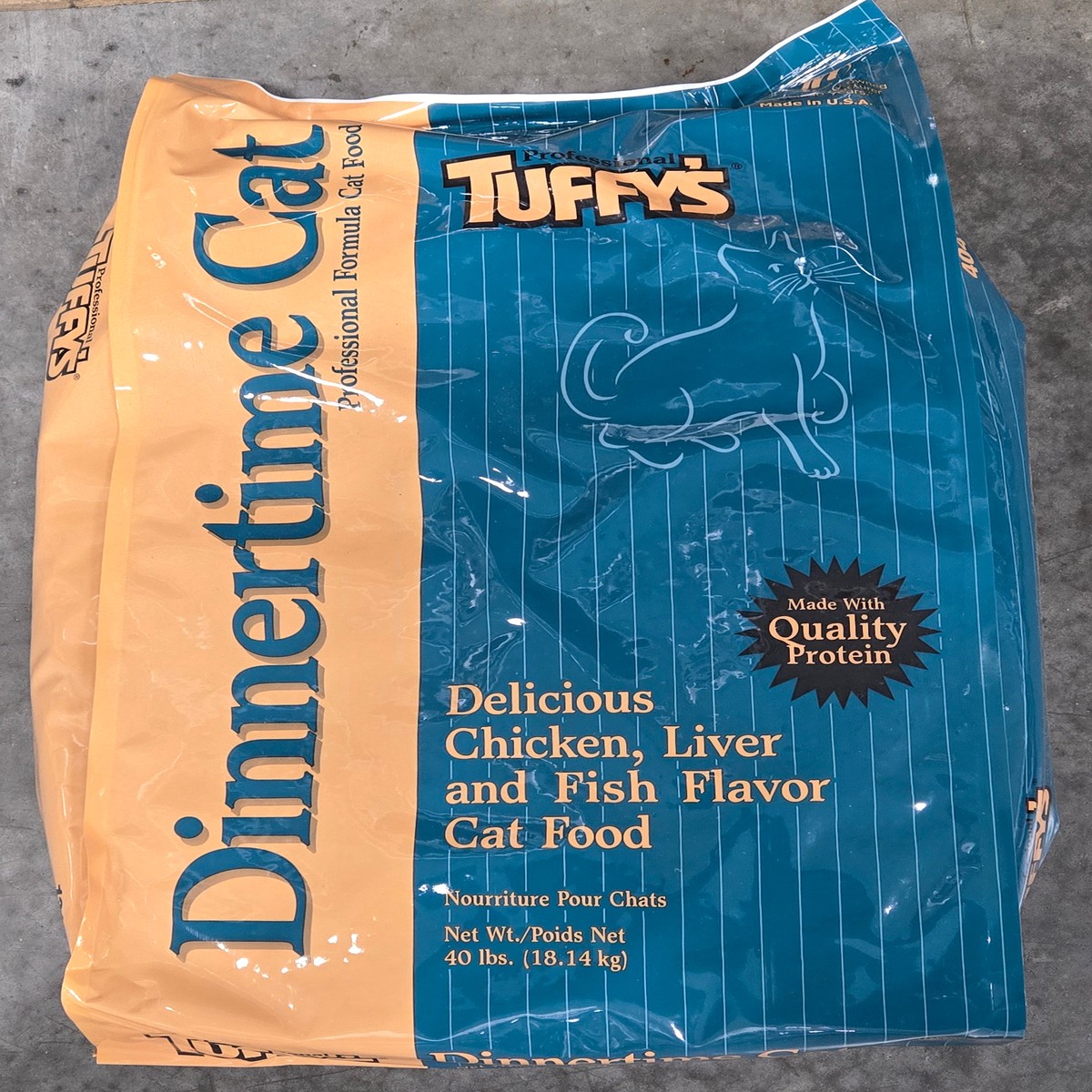 40 lb Tuffy Cat Food