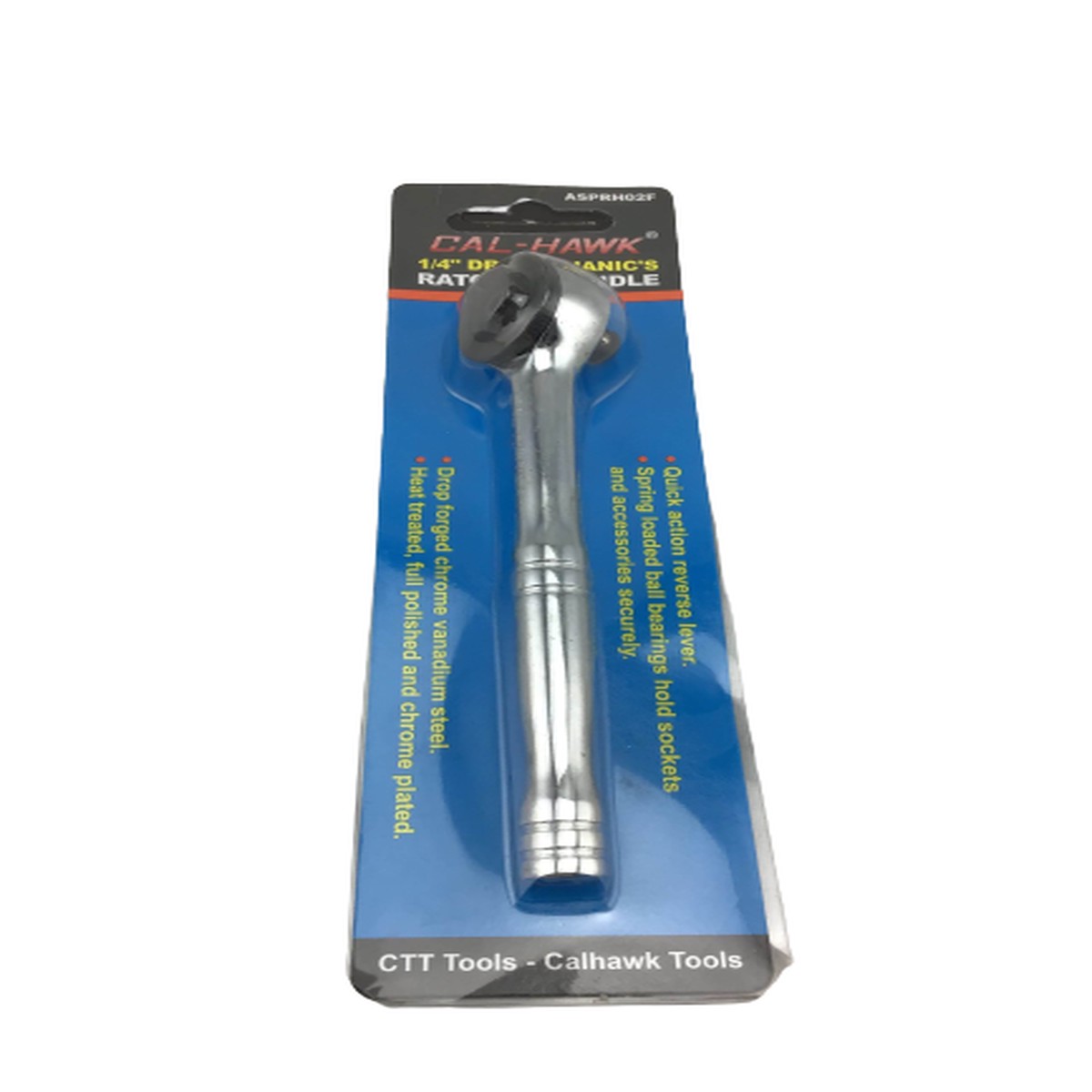 1 4 Inch DR Mechanics Ratchet Handle Cal Hawk