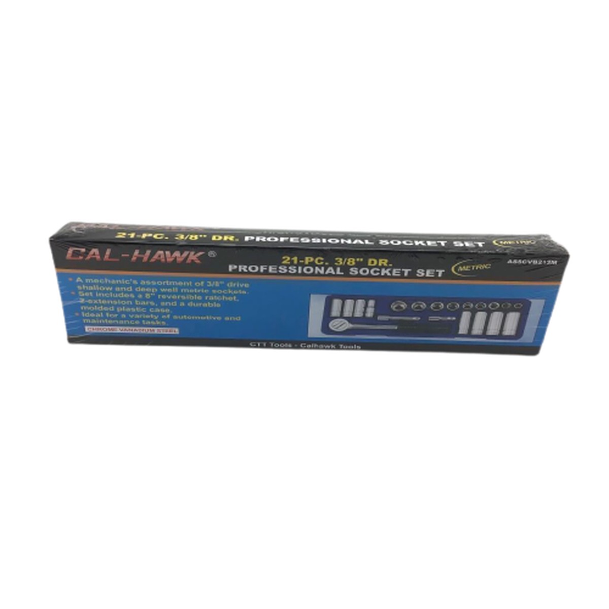 21 PC 3 8 Inch DR Professional Socket Set