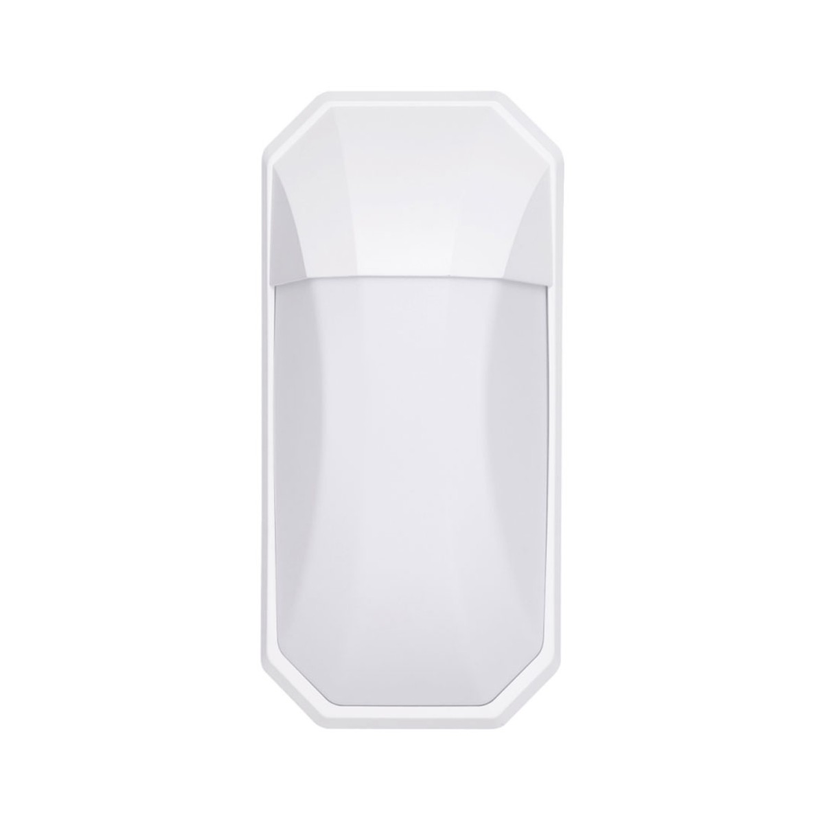 White Plastic LED Wall Light - 24W