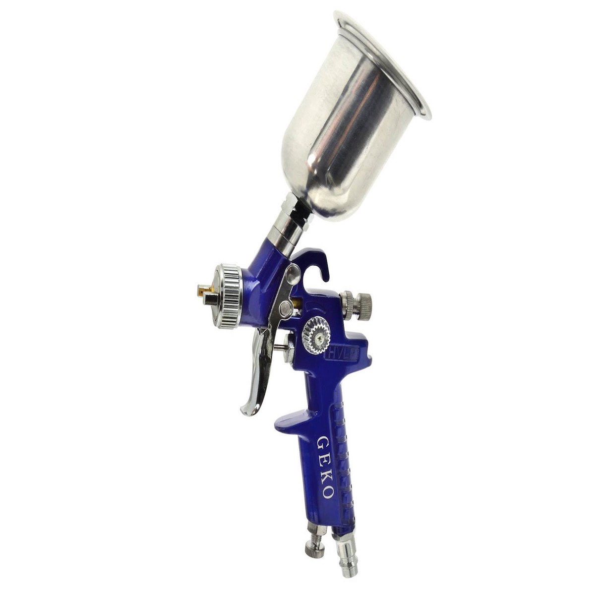 HVLP mini pihustuspstol 0.8 mm (metallpaak)