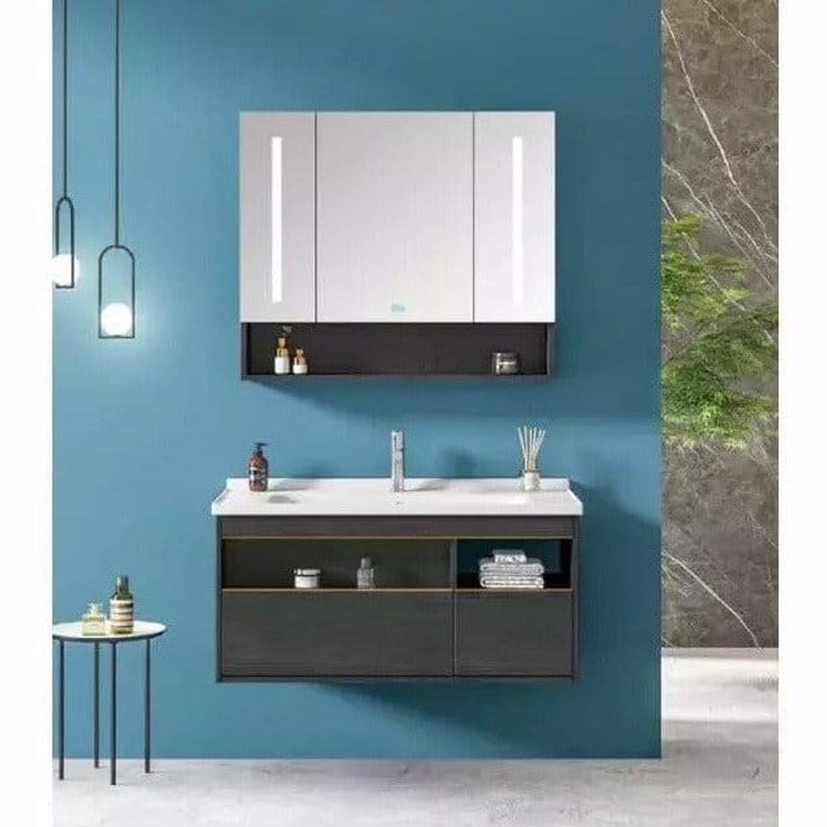 Bathroom Vanity Cabinet 800 x 480mm - T-9512