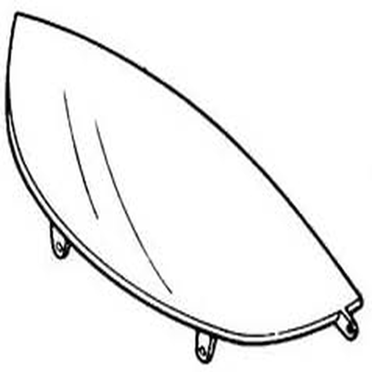 Visor for Honda Elite 250 (1989-1990 Models) (OEM)