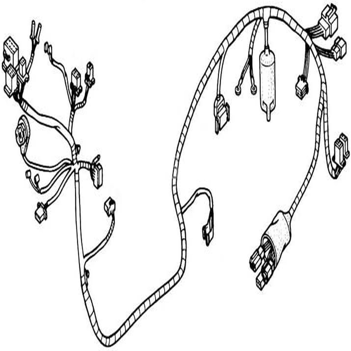 Wire Harness for Honda Elite 250 (1990 Models) (OEM)