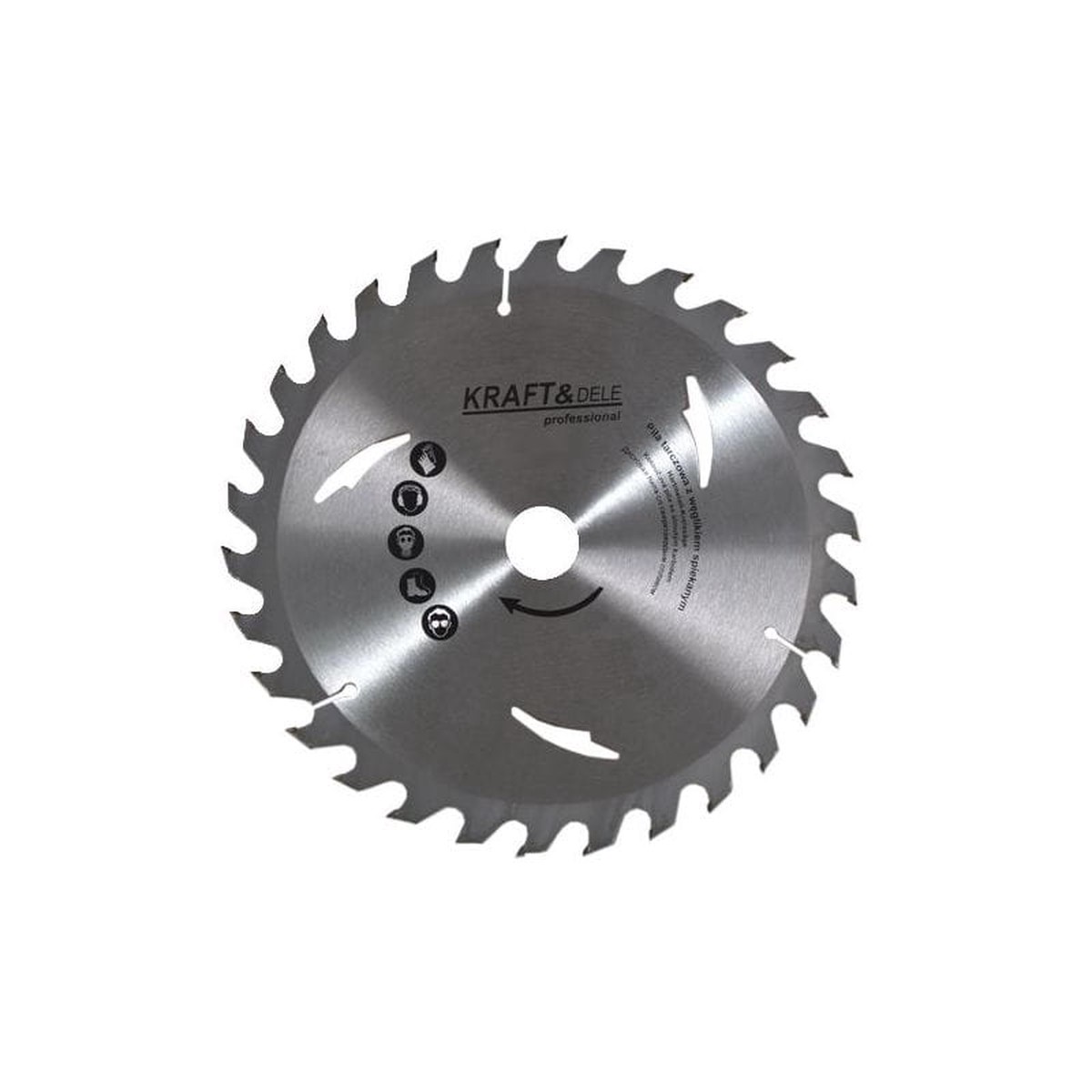 KRAFT&DELE volframkarbiidhammastega puidusaeketas 180 32 mm 60T KD931 (E18)