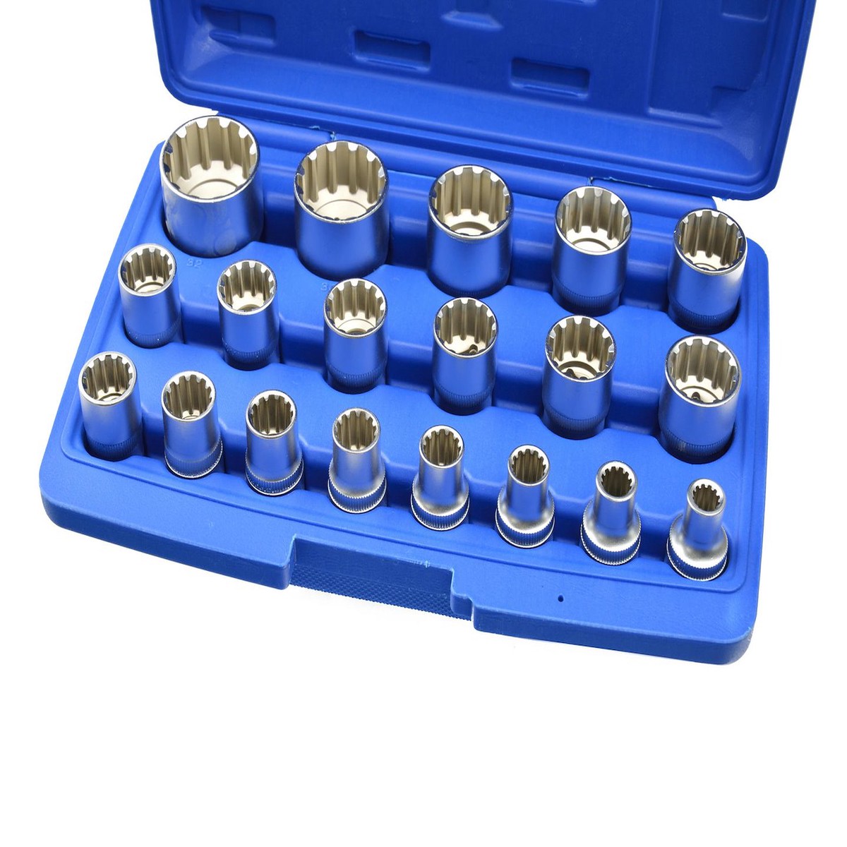 1/2" Gear Lock padrunvtmete komplekt, 8-32 mm, 19 tk