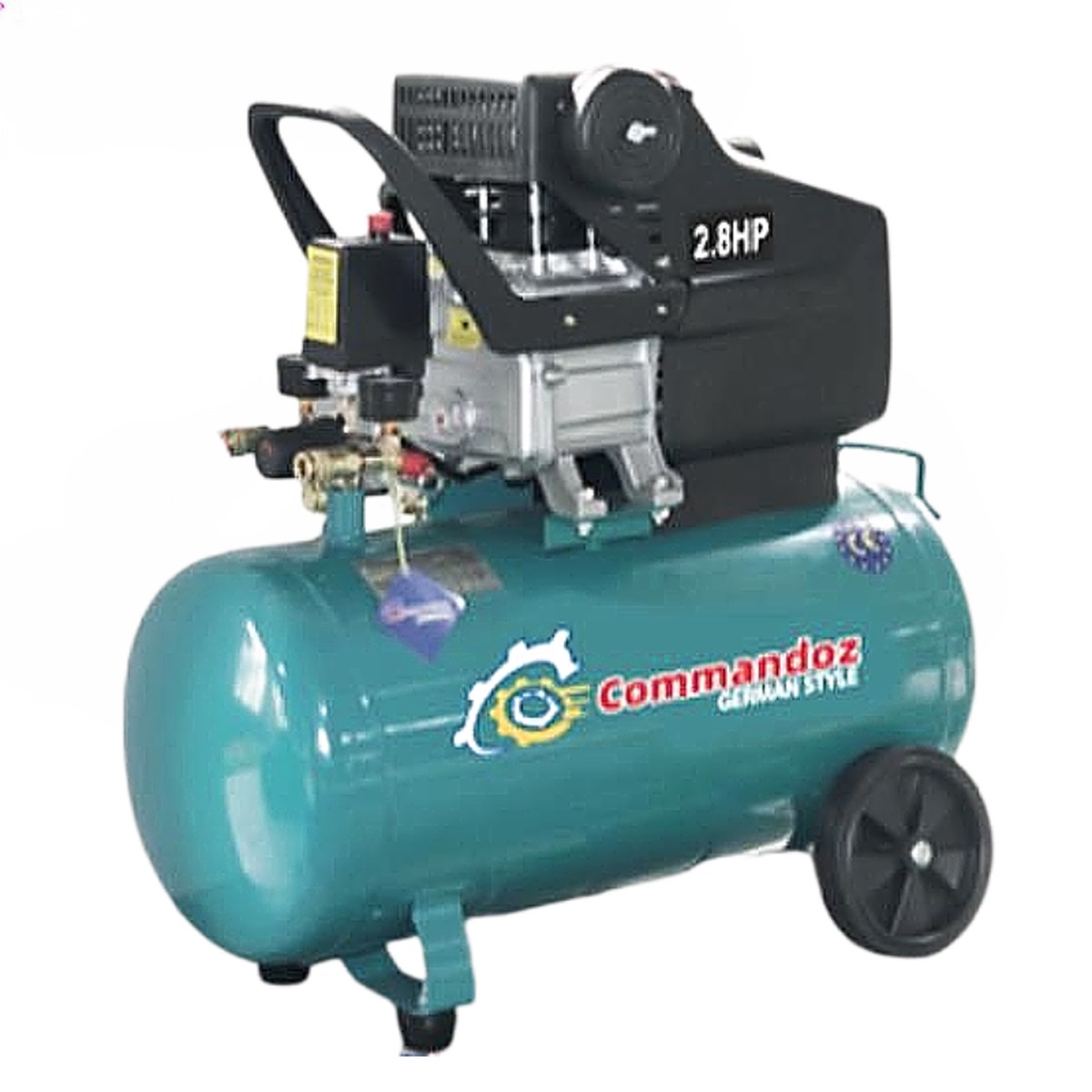 Commandez liga mritav hukompressor 24 l, 8 bar, 196 l/min, 2,1 kW, 230 V CD-1001 (VA8)