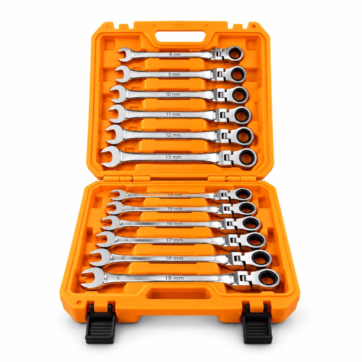 Coofix 12-Piece Flexible Ratchet Wrench Set - 27494