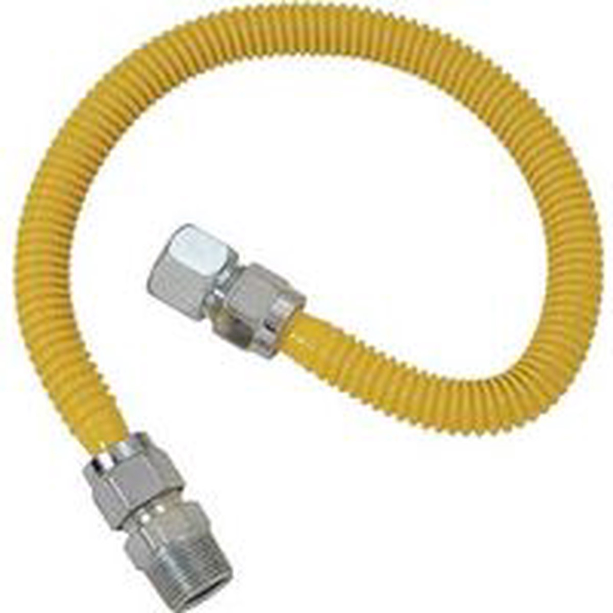 Connector Gas Css Stainless Steel 3/4Mip 60
