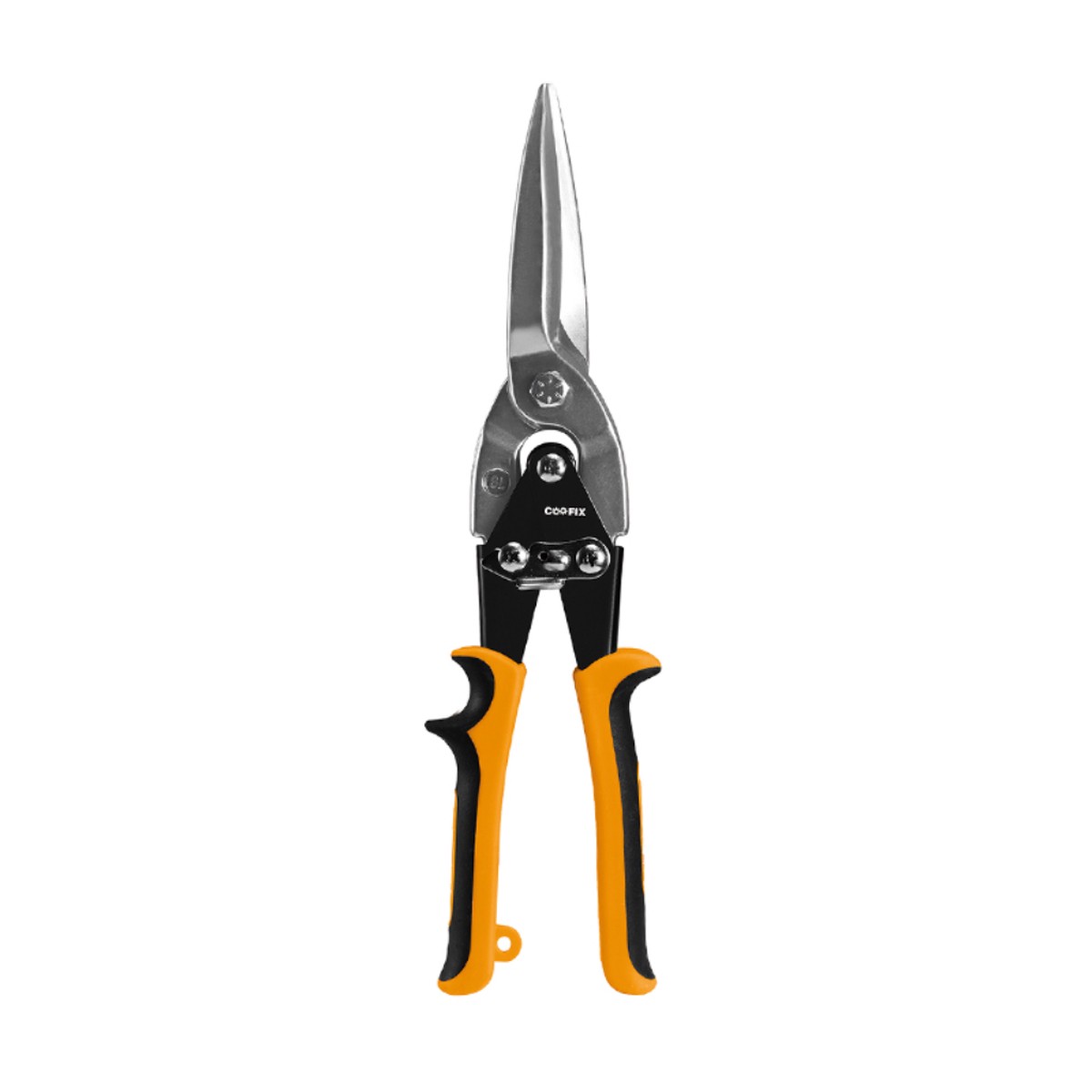 Coofix 12" Chrome-Vanadium Straight Aviation Snips with Two-Colour TPR Handle - 28014