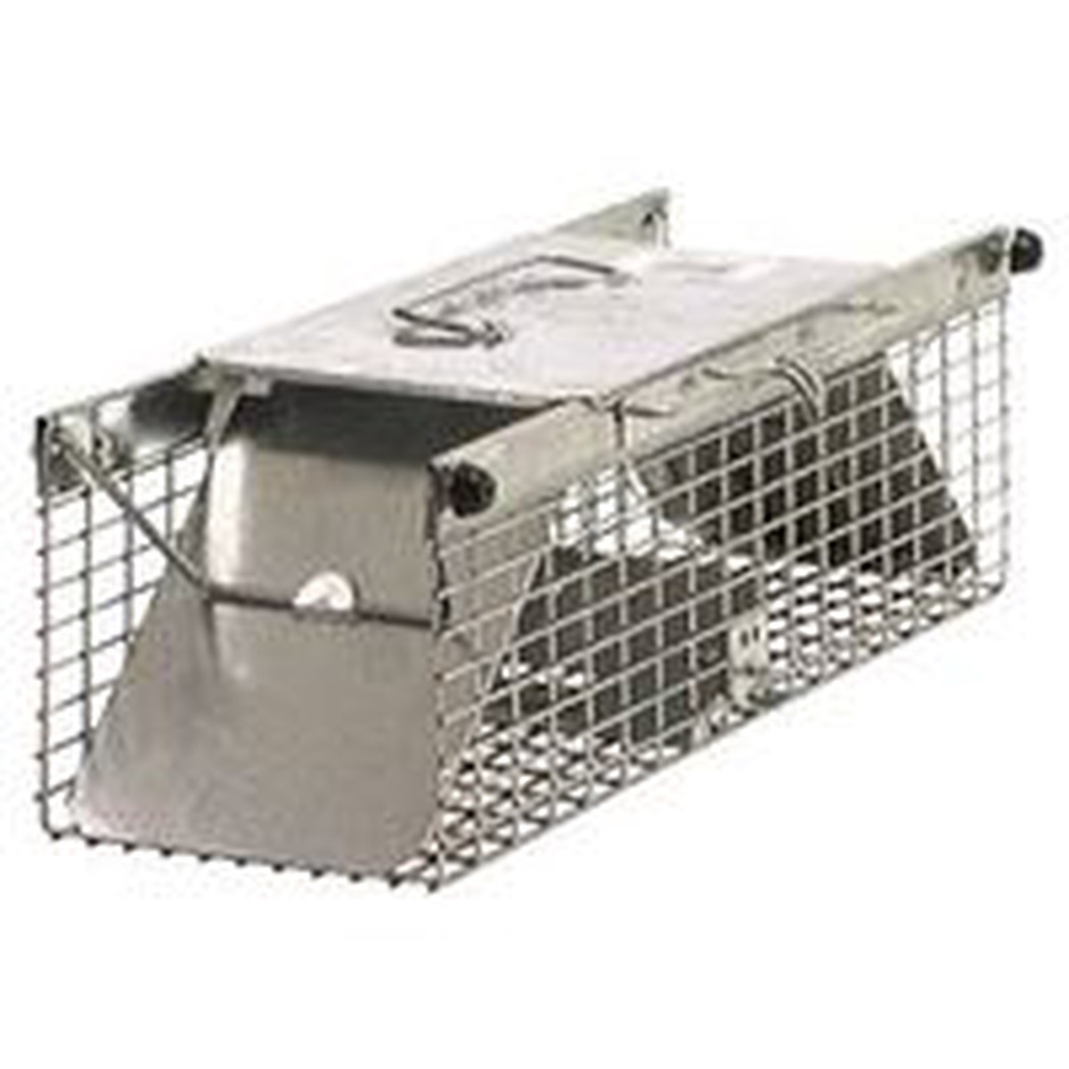 Havahart 1026 Animal Trap, 17-3/4 in L, 6.88 in W, 5-1/2 in H, Spring Loaded Door