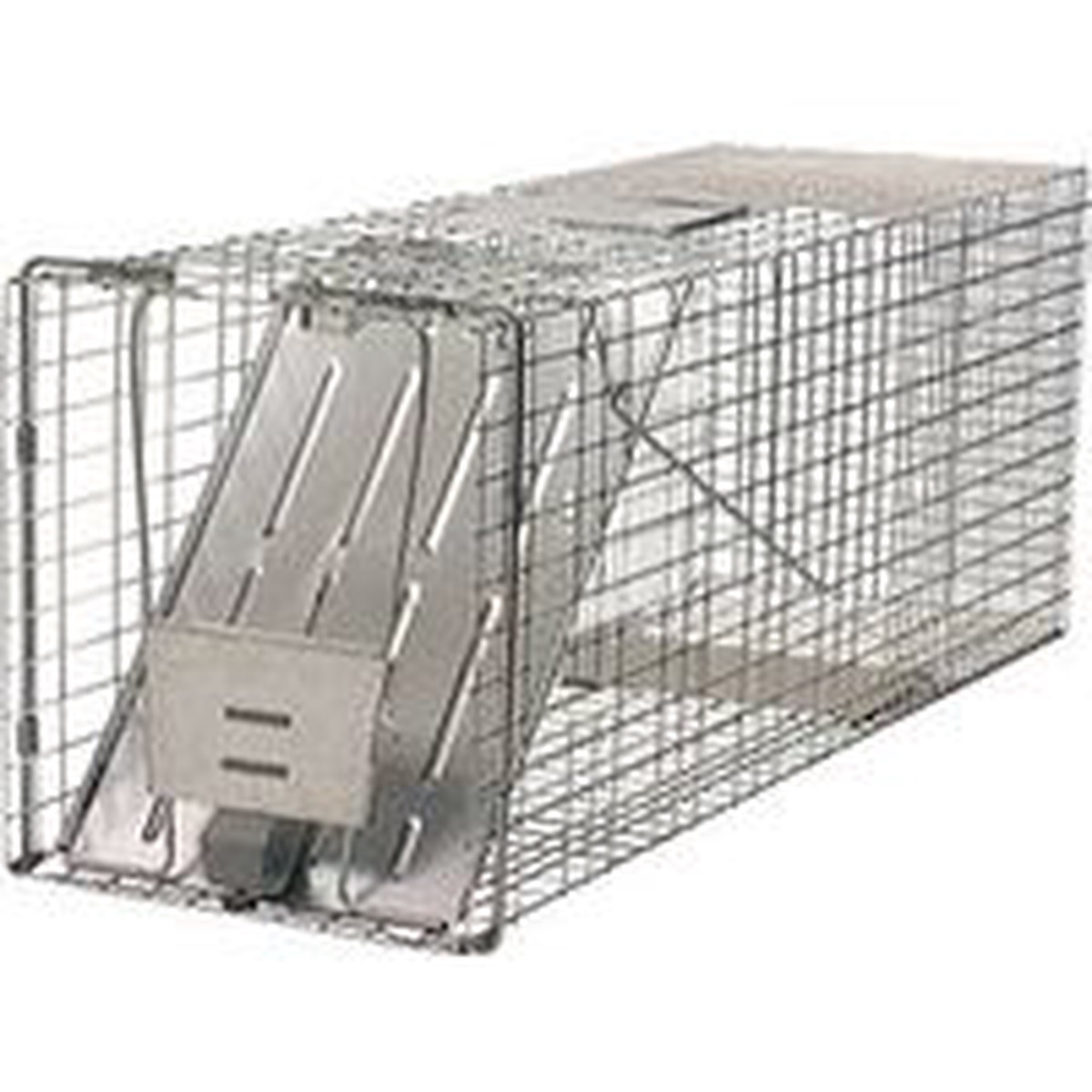 Havahart 1079 Animal Trap, 32 in L, 10 in W, 12 in H, Spring-Loaded Door