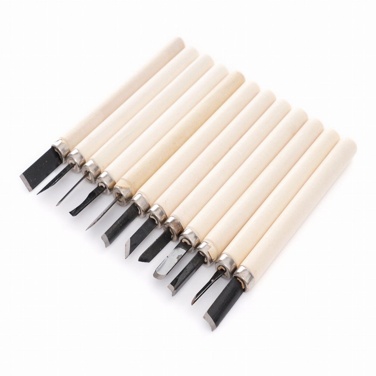KRAFT&DELE puidunikerduspeitlite komplekt 12 tk KD11774 (VB13)