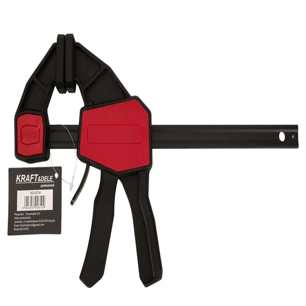 Kraft&Dele puusepaklamber 65 kg, 65 150 mm KD10730 (D4)