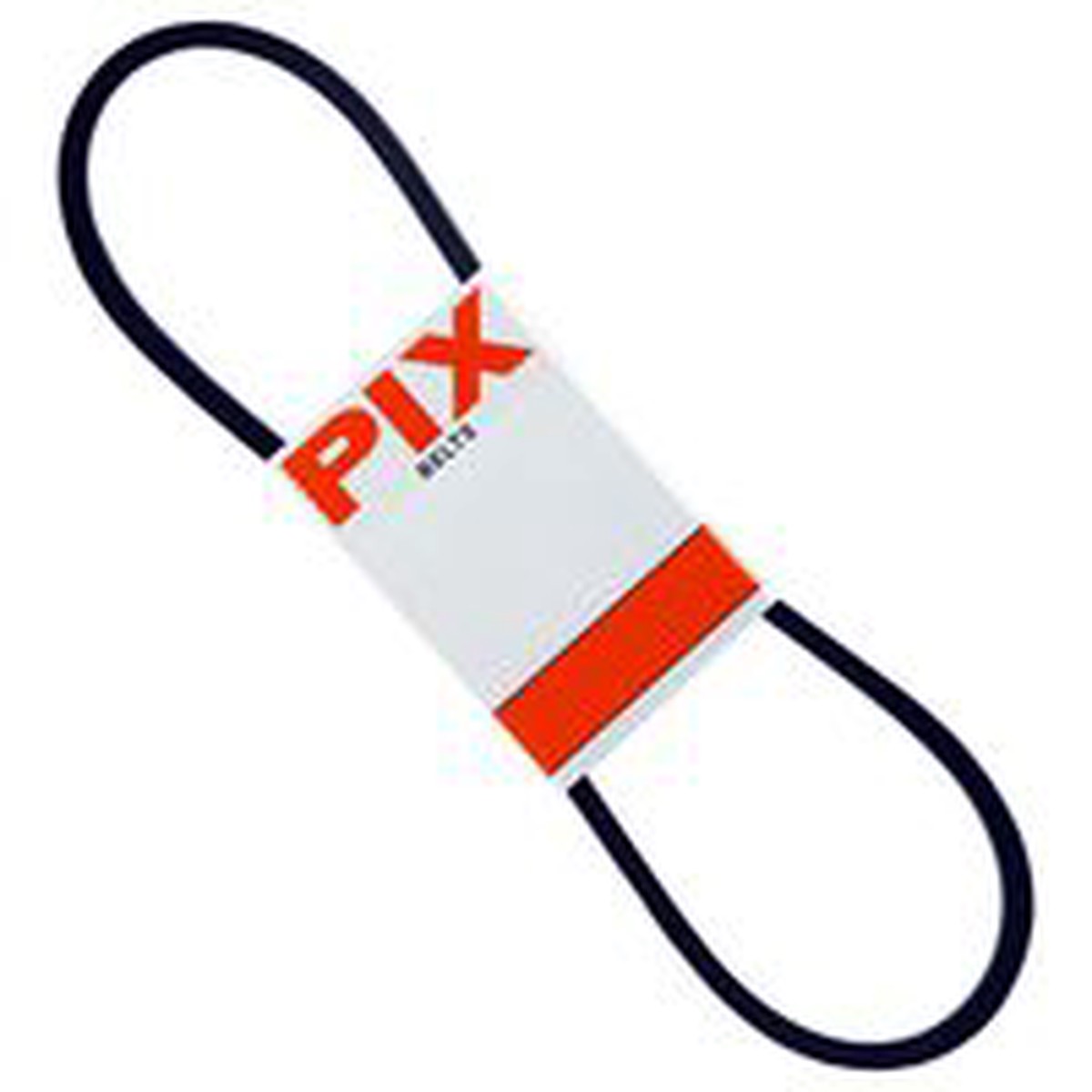 PIX 3L210 FHP V-Belt, 21 in Outside Circumference, 3L, 3/8 in W, 7/32 in Thick, Black